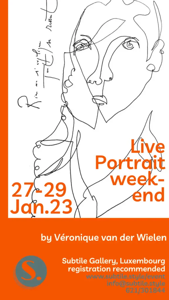 Affiche Veronique van der Willem